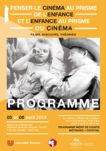 Penser le cinéma au prisme de l'enfance @ Maison de la Recherche Université Sorbonne Nouvelle - Paris 3 | Paris | Île-de-France | France