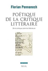 De la poétique de la critique littéraire à la poétique de la critique cinématographique (visioconférence)