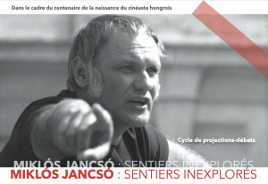 Ouverture du cycle Miklós Jancsó - Séance présentée par Damien Marguet @ Institut Liszt
