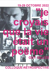 Guy Gilles - "Je croyais que la vie était un poÚme" - ouverture de la rétrospective @ Le Grand Action
