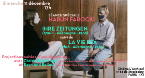 Séance spéciale : Harun Farocki - présentation et projection @ Cinéma L'Archipel