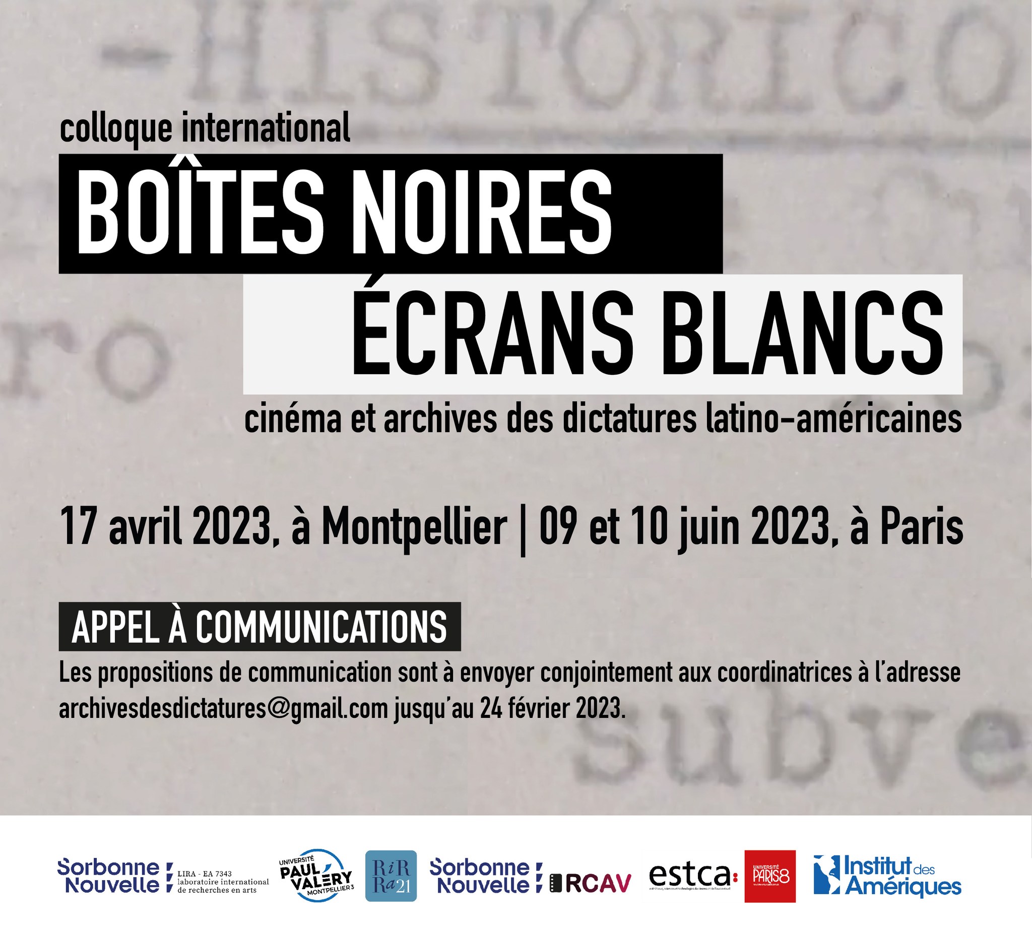 Boßtes noires, écrans blancs