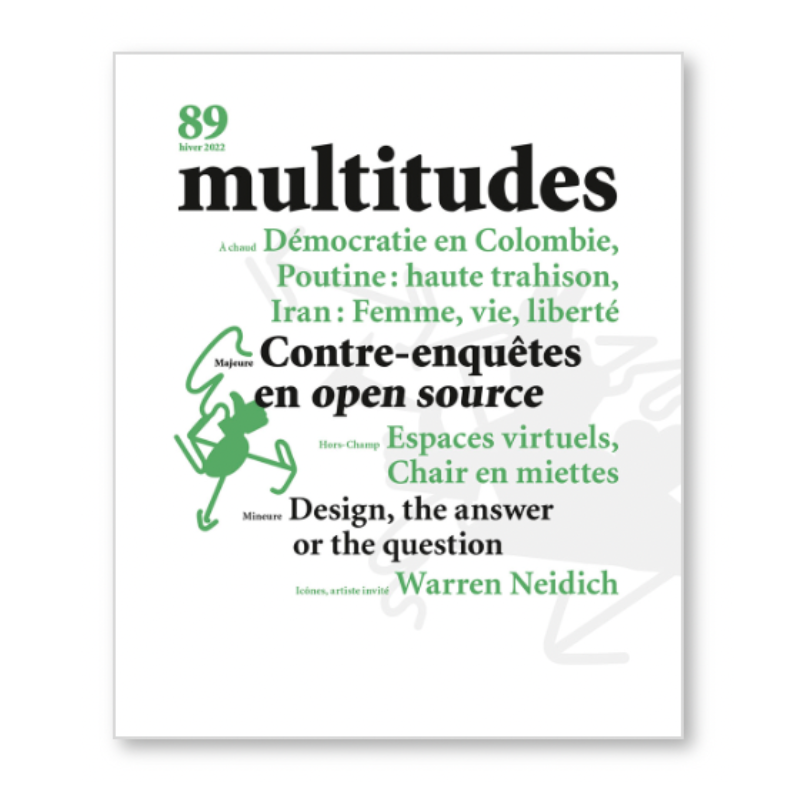 Publication du dossier « Contre-enquĂȘtes open source », co-dirigĂ© par Gala HernĂĄndez LĂłpez
