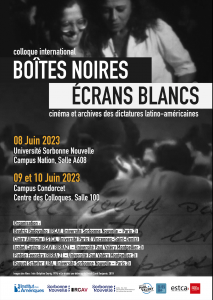 Boîtes noires, écrans blancs - colloque @ Campus Nation, Salle A608 / Campus Condorcet, Centre des colloques, Salle 100