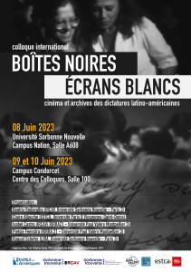 Boîtes noires, écrans blancs - colloque @ Campus Nation, Salle A608 / Campus Condorcet, Centre des colloques, Salle 100