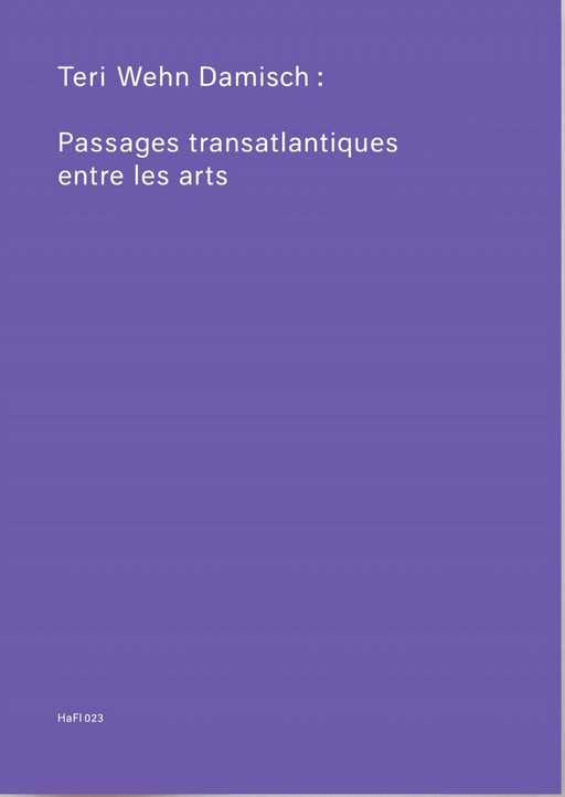 HaFI 023 est issu d’une première valorisation de l’œuvre cinématographique et télévisuelle de Teri Wehn Damisch, organisée en 2022 à la Galerie Colbert (Paris) et au Centre Pompidou, avec une rétrospective, un workshop universitaire et une exposition. Le livret contient quatre textes de Teri Wehn Damisch, évoquant la conception de ses films sur l’artiste Robert Morris, la photographe Gisèle Freund et l’anthropologue Françoise Héritier. Un essai d’Enrico Camporesi détaillant la genèse du film Sur la longueur d’ondes de Michael Snow (2001) et une étude du portrait dédié au chef décorateur Alexandre Trauner, signée par Christa Blümlinger, complètent cet ensemble.
